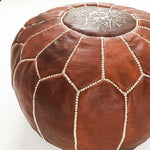 Pouf 100% Leather, hight Quality