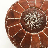 Pouf 100% Leather, hight Quality