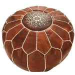 Pouf 100% Leather, hight Quality