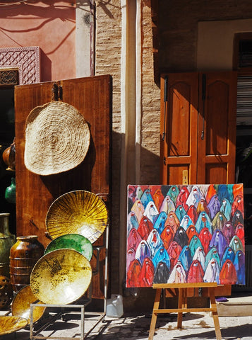 Marrakech Souk Collection 03 'Femmes' Maroc Photographie Imprimer